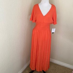 NWT O’Neil dress coral color